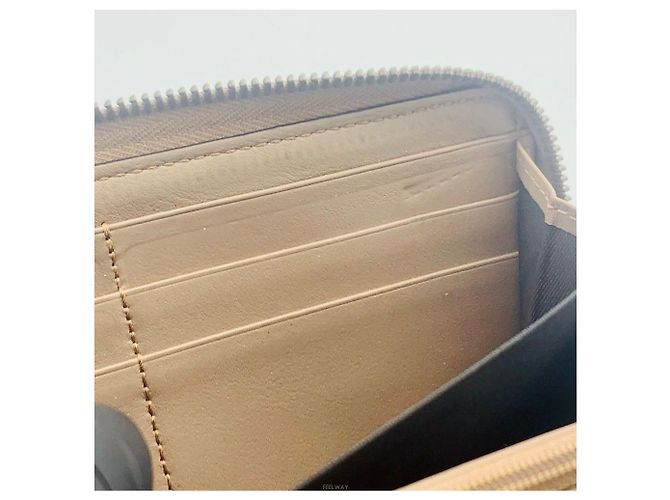 Marmont Gucci Cartera Larga GG Matelassé Zip Castaño - vista 7