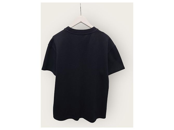 Louis Vuitton Black Monogram Pocket Pique Cotton T-Shirt - view 3