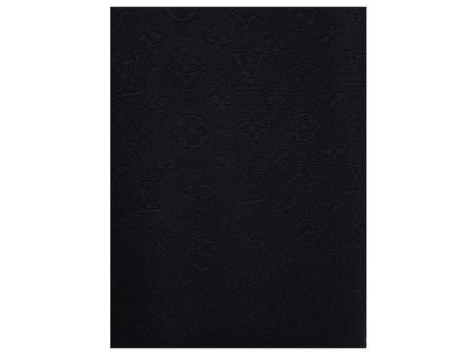 Louis Vuitton Black Monogram Pocket Pique Cotton T-Shirt - view 4
