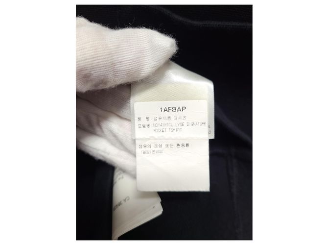 Louis Vuitton Black Monogram Pocket Pique Cotton T-Shirt - view 5