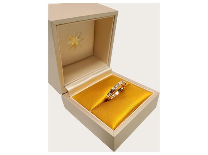 Bulgari Rose Gold Demi Pave Serpenti Viper Ring Pink - Ansicht 4