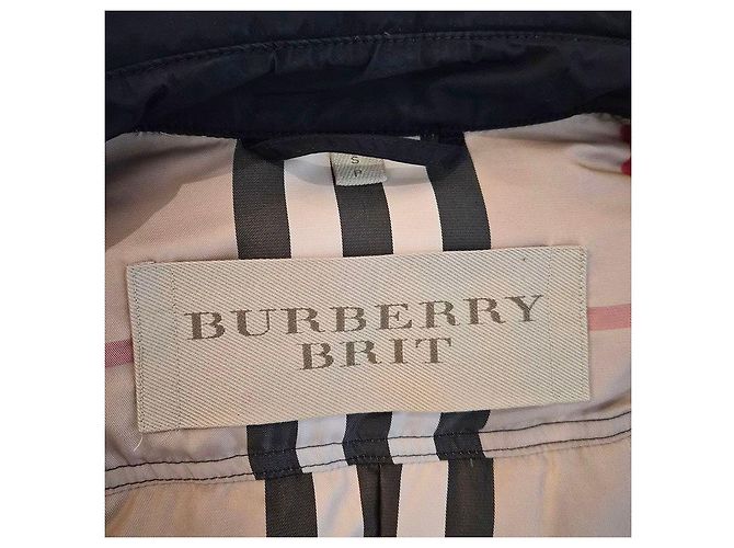 Burberry Abrigo acolchado largo de plumón Allderdale Down Azul - vista 6
