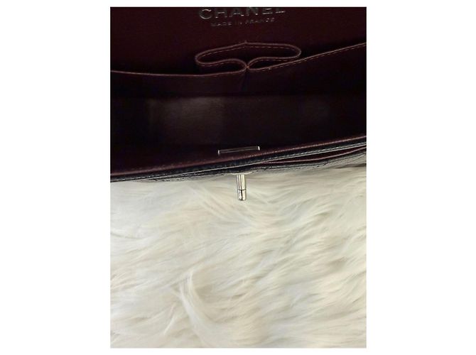 Chanel Classic Caviar Medium con Hardware Argentato Argento - vista 12