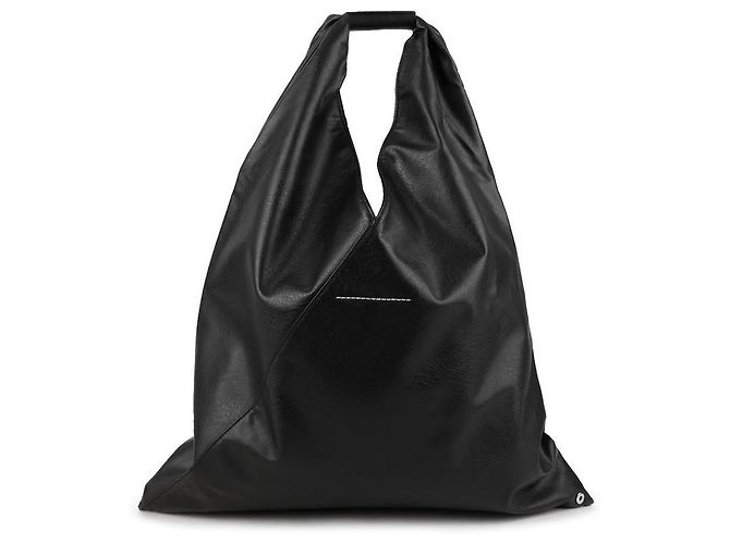 Maison Martin Margiela Japanische Klassische Tasche Schwarz - Ansicht 3
