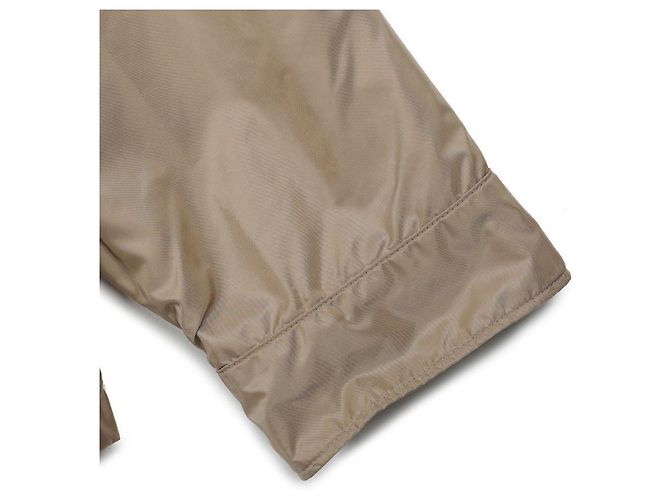 Prada Nylon-Hemd mit Reißverschluss Braun - Ansicht 7