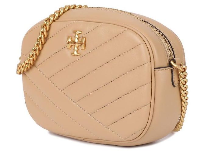 Tory Burch Borsa a tracolla Kira Chevron Arancione - vista 4