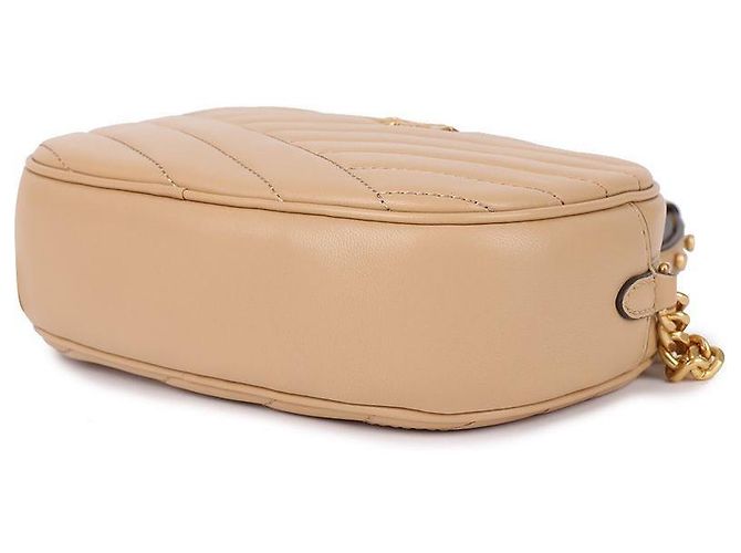 Tory Burch Borsa a tracolla Kira Chevron Arancione - vista 6