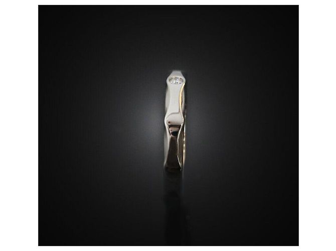 Bulgari Fede Infinity in platino e diamante Nero - vista 3