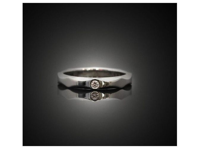 Bulgari Fede Infinity in platino e diamante Nero - vista 4