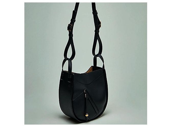 Loewe Borsa Hammock Slice in pelle di vitello lucida Multicolore - vista 8