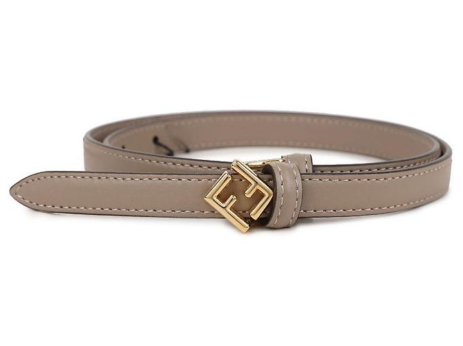 Fendi Diamond Regular Belt Brown - view 3