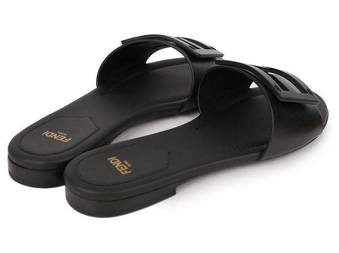 Fendi Sandali in pelle Nero - vista 8