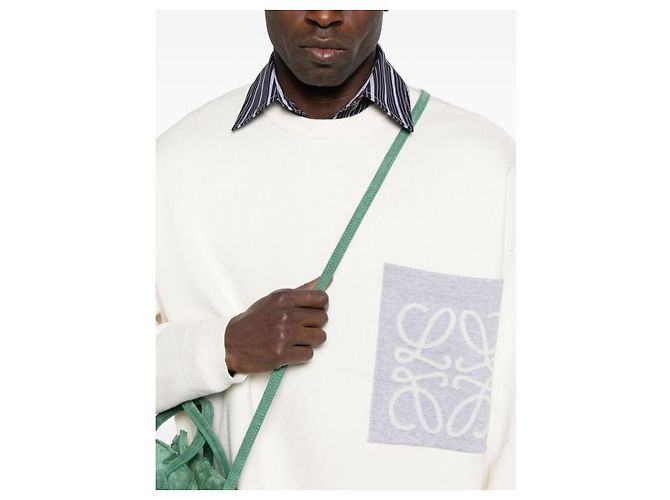 Loewe Suéter de bolso em mistura de algodão - vista 7