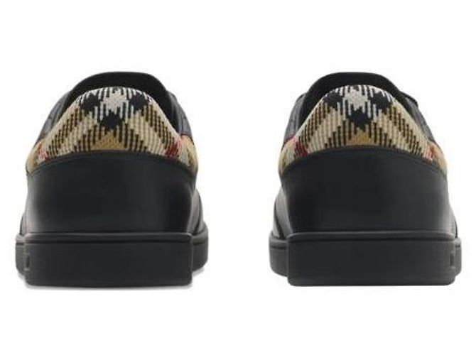 Burberry Set di sneaker in pelle Nero - vista 6