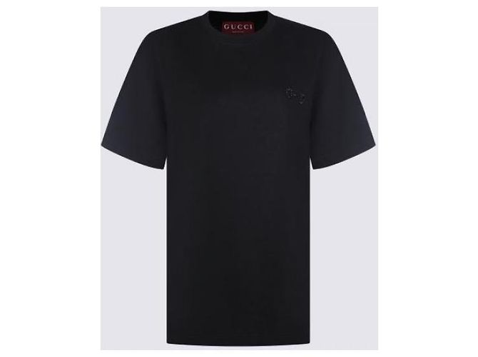 Gucci Camiseta de jersey de algodón con bordado Horsebit - vista 4