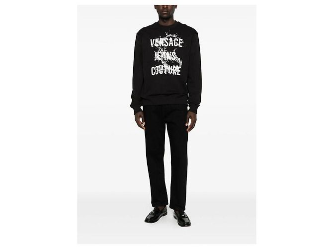 Versace Sudadera de jersey de algodón estampado - vista 7