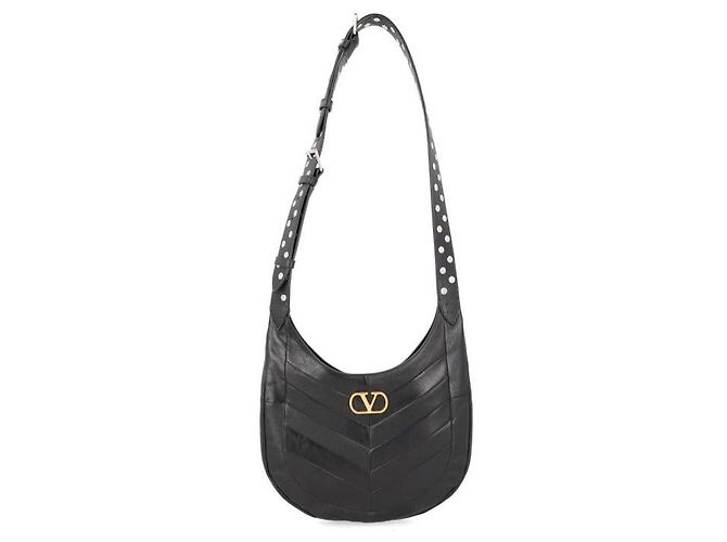 Valentino Piccola borsa Hobo Nero - vista 4