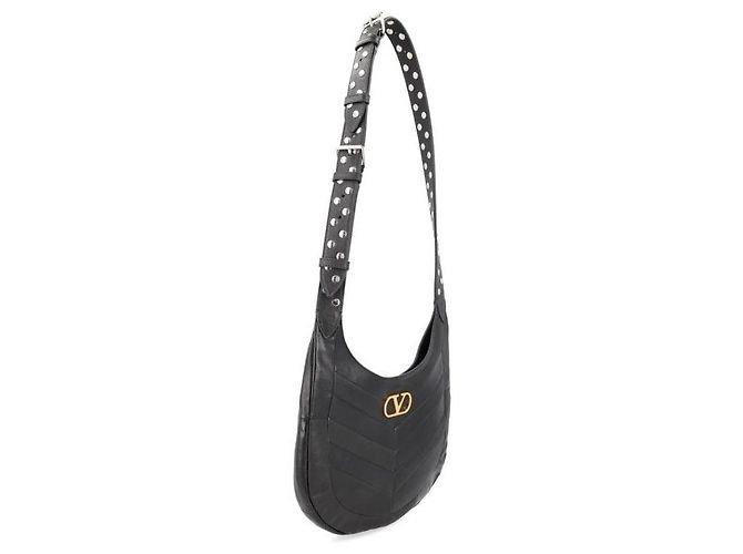 Valentino Piccola borsa Hobo Nero - vista 6