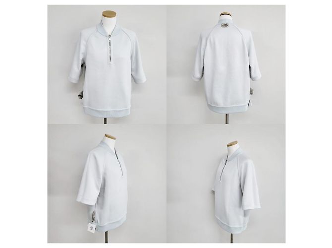 Hermès Reversible Sport Zip Double-Sided Men’s T-Shirt - view 5