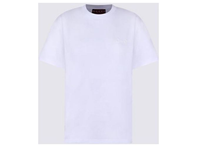 Gucci Camiseta de jersey de algodón con bordado Horsebit - vista 4