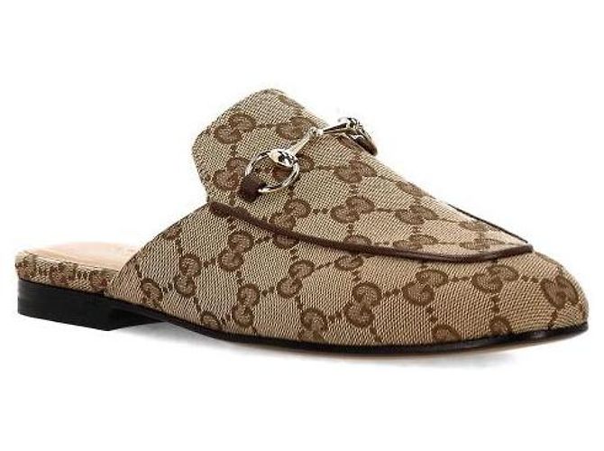Gucci Zapatillas Princetown Castaño - vista 5