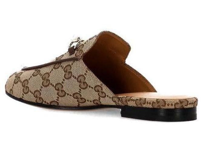 Gucci Zapatillas Princetown Castaño - vista 6
