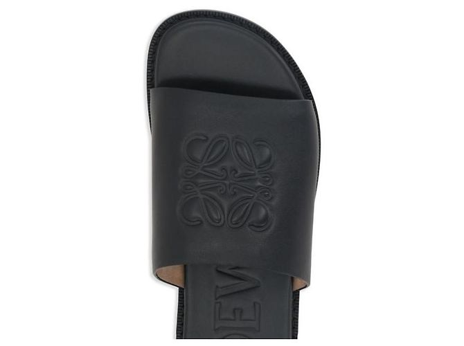Loewe Sandali Flex Anatomik Slide in pelle morbida Anagram - vista 6
