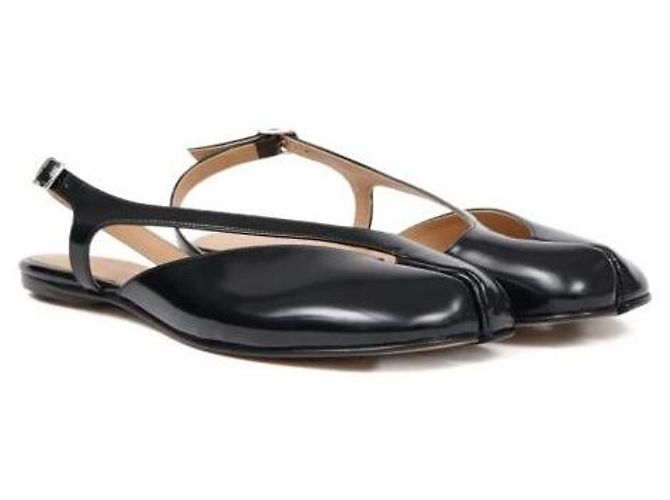 Maison Martin Margiela Sandali slingback Tabi Nero - vista 6
