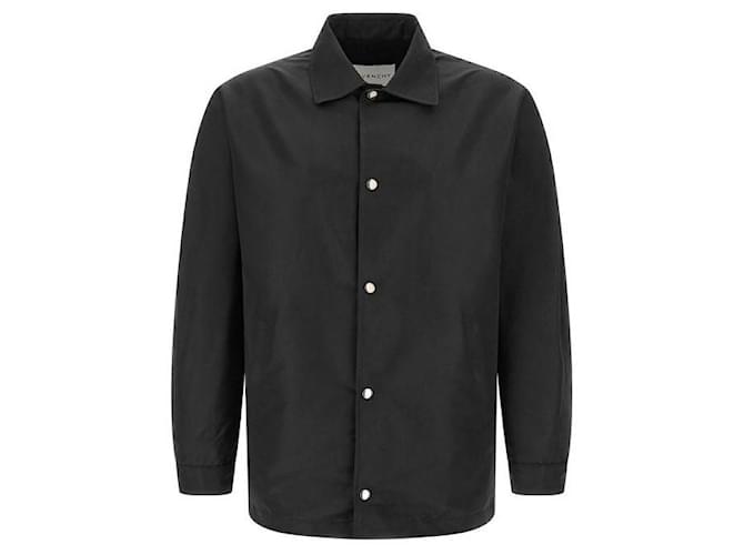 Givenchy Giacca in semi-poliestere con patch Couture Nero - vista 4