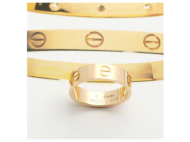 Cartier Anello Love Oro Giallo Taglia KS Modello Classico - vista 9