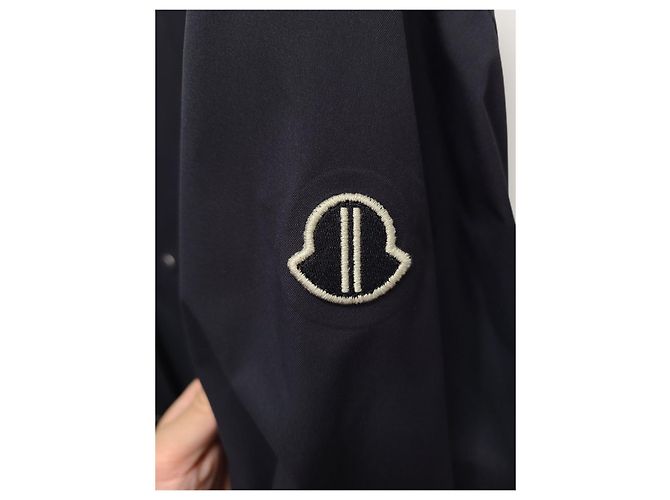 Parka de nylon Nesbit preta Moncler Rick Owens Preto - vista 3
