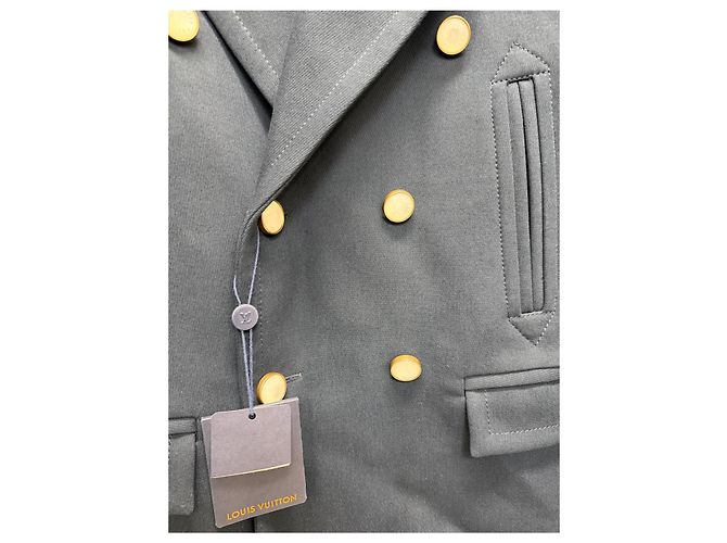 Louis Vuitton Abrigo de mezcla de algodón Multicolor - vista 8