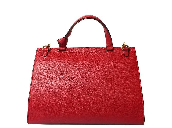 Gucci Borsa a mano e a tracolla GG Marmont Small Rosso - vista 3