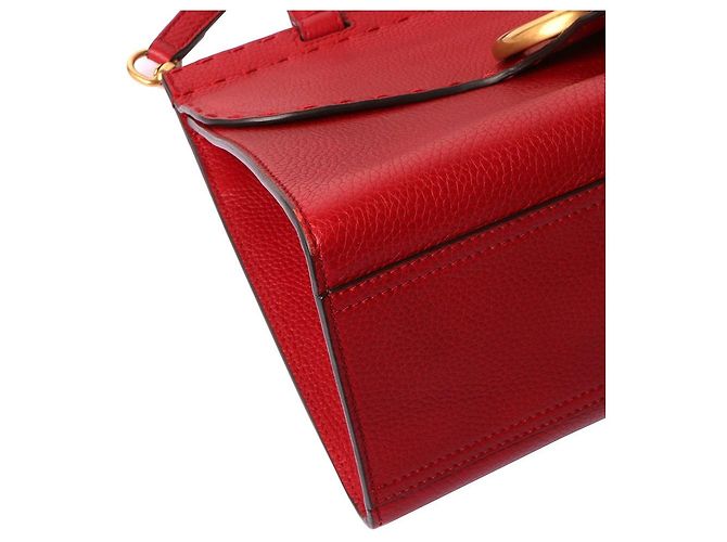 Gucci Borsa a mano e a tracolla GG Marmont Small Rosso - vista 6
