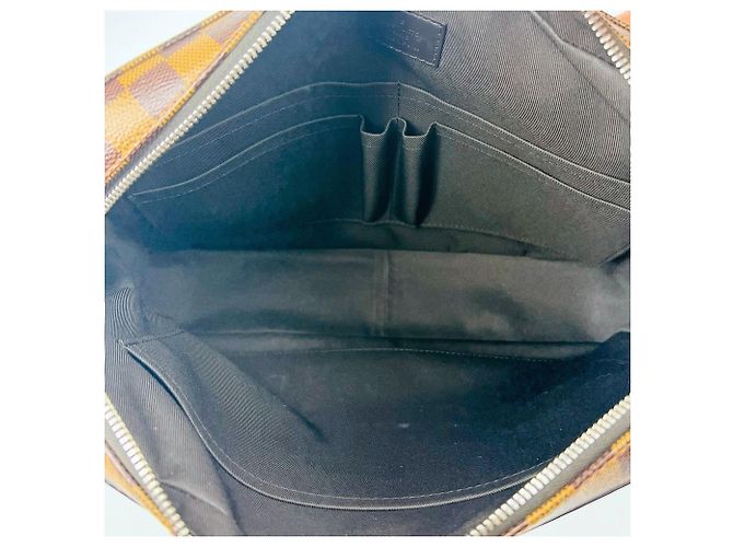 Louis Vuitton Borsa a tracolla Damier Jake Marrone - vista 5