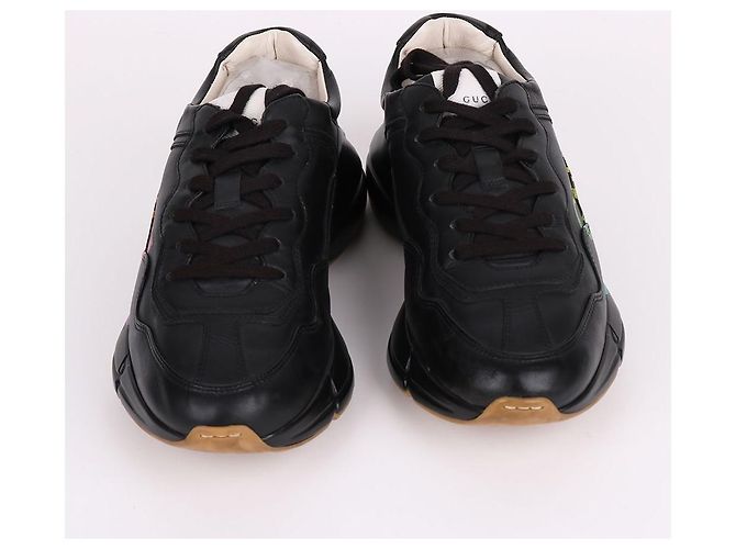 Gucci Sneakers Ryton da uomo con logo arcobaleno Nero - vista 2