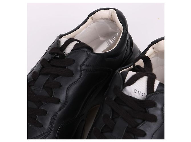 Gucci Sneakers Ryton da uomo con logo arcobaleno Nero - vista 3