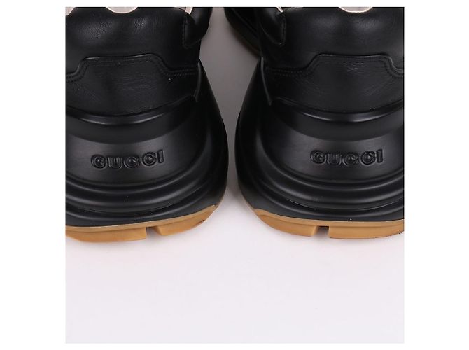 Gucci Sneakers Ryton da uomo con logo arcobaleno Nero - vista 9