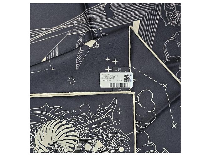 Hermès Sciarpa in seta da donna L'Esprit s'Envole - vista 12