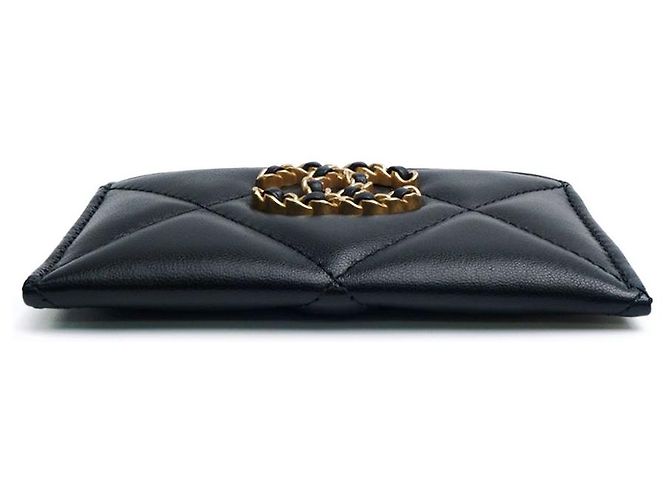 Chanel Klassisches Kartenetui Geschenk-Set Schwarz - Ansicht 4