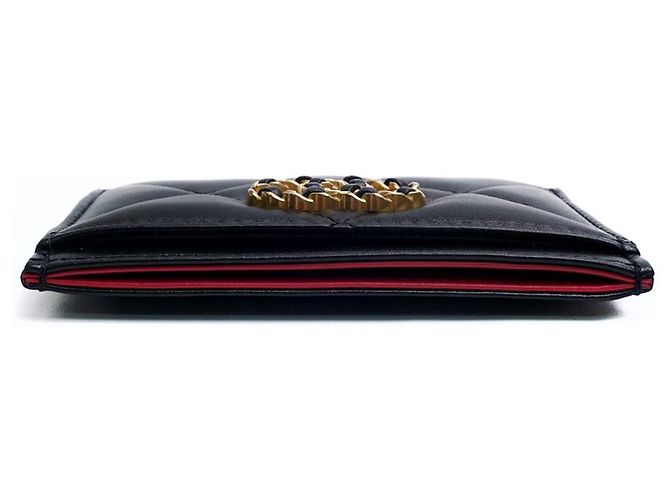 Chanel Klassisches Kartenetui Geschenk-Set Schwarz - Ansicht 5