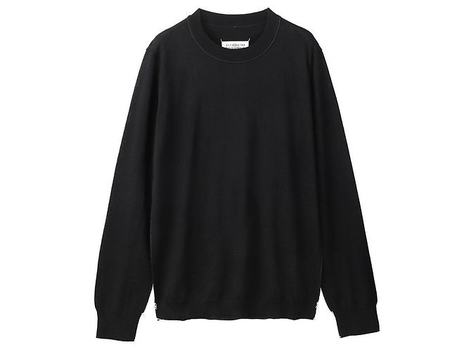 Maison Martin Margiela Stitch Wollstrick Schwarz - Ansicht 10