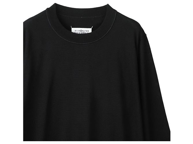 Maison Martin Margiela Stitch Wollstrick Schwarz - Ansicht 3