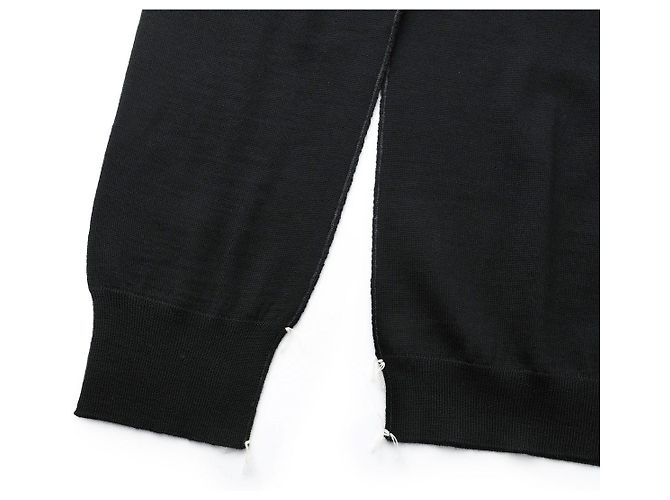 Maison Martin Margiela Stitch Wollstrick Schwarz - Ansicht 6