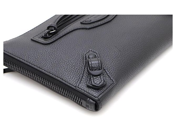 Balenciaga Clutch Neo e Borsa a tracolla Nero - vista 4