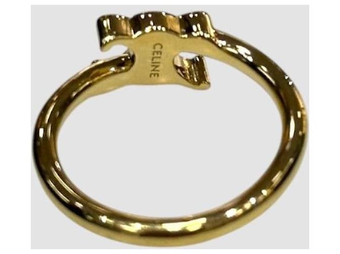 Céline Anello asimmetrico Triomphe D'oro - vista 7