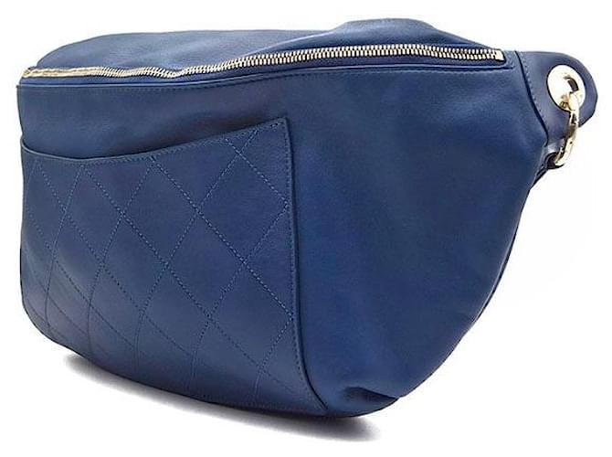 Chanel Borsa a tracolla oversize Pharrell Williams Blu - vista 2