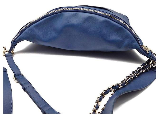 Chanel Borsa a tracolla oversize Pharrell Williams Blu - vista 6