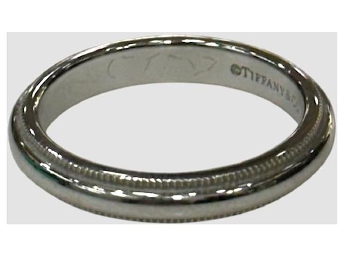 Tiffany & Co Together Millgrain Platinring Braun - Ansicht 2