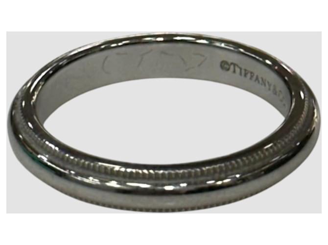 Tiffany & Co Together Millgrain Platinring Braun - Ansicht 4